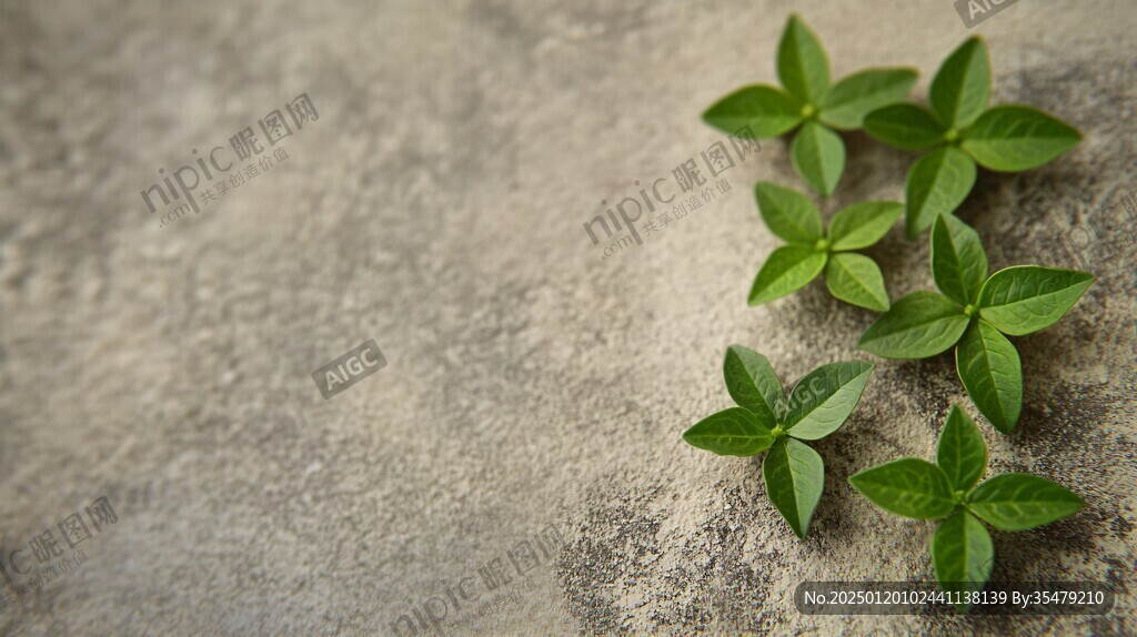 水泥縫里的植物