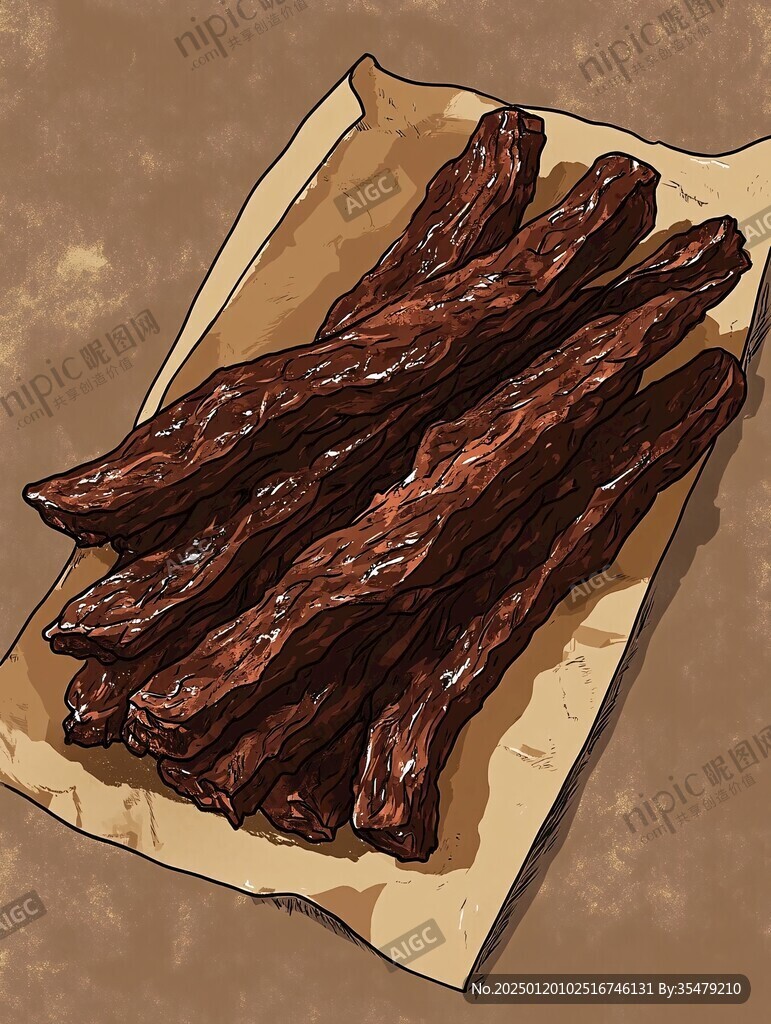 辣條插畫