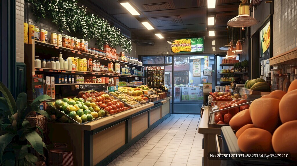 現(xiàn)代水果店