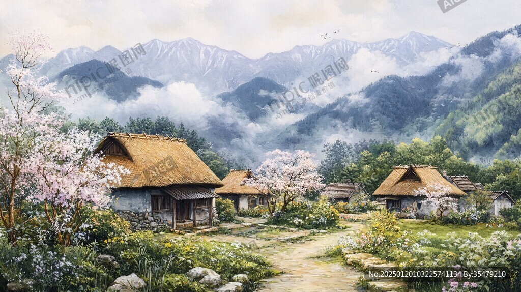 唯美农村场景 唯美农村场景