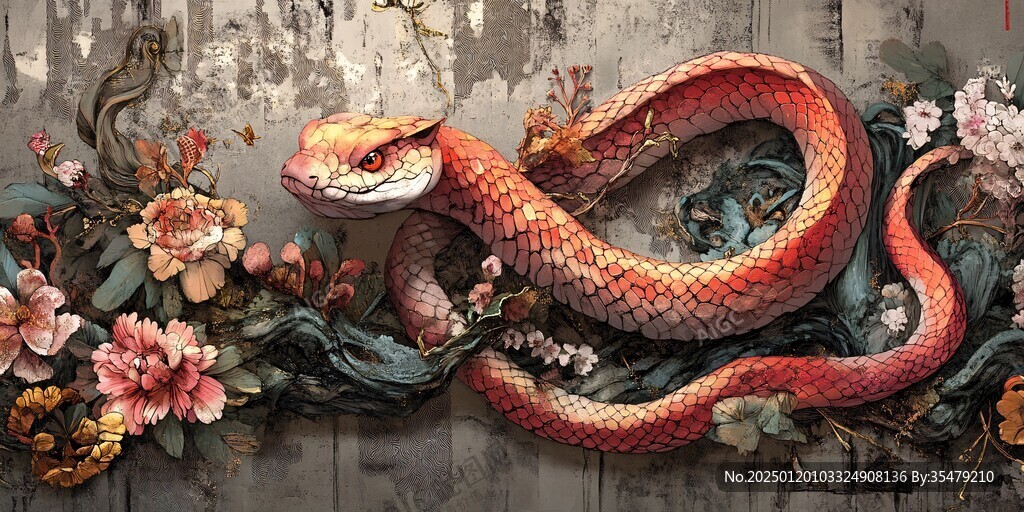 蘇花蛇菰包裝插畫