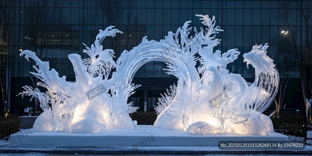 冰雪藝術(shù)作品