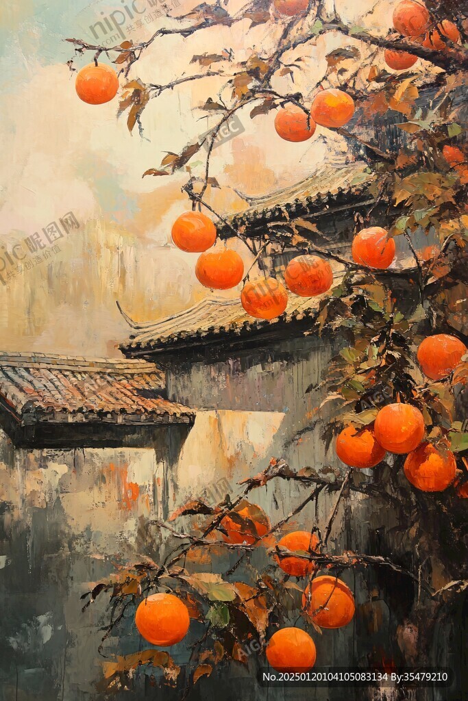 查濟古鎮(zhèn)油畫