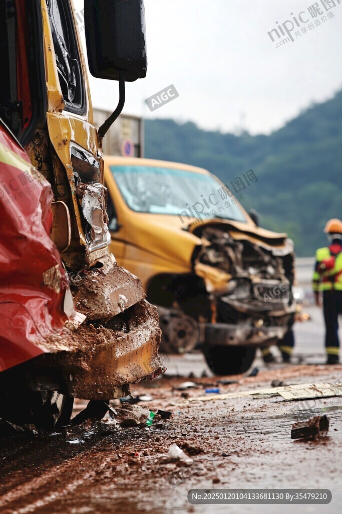 交通事故車(chē)輛殘骸