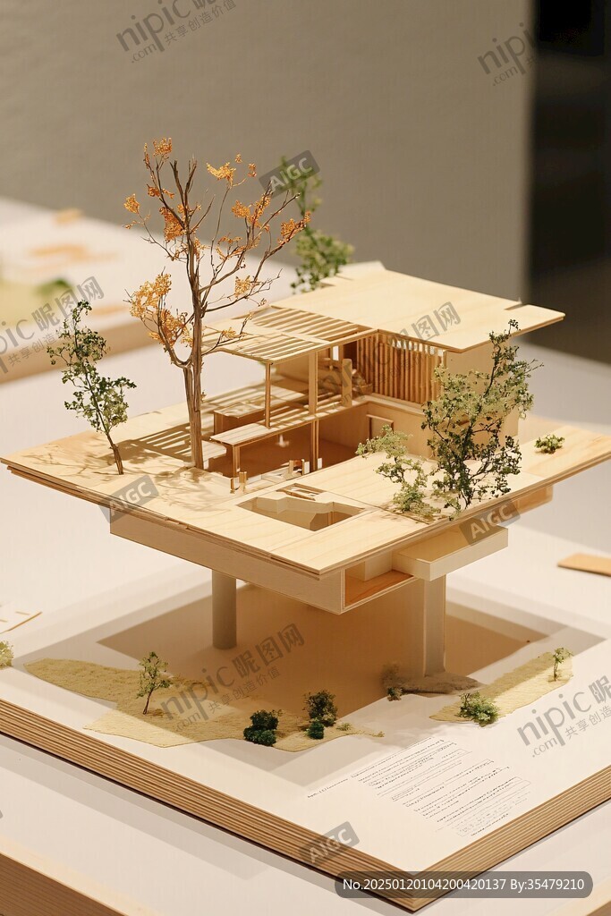 住宅立本模型