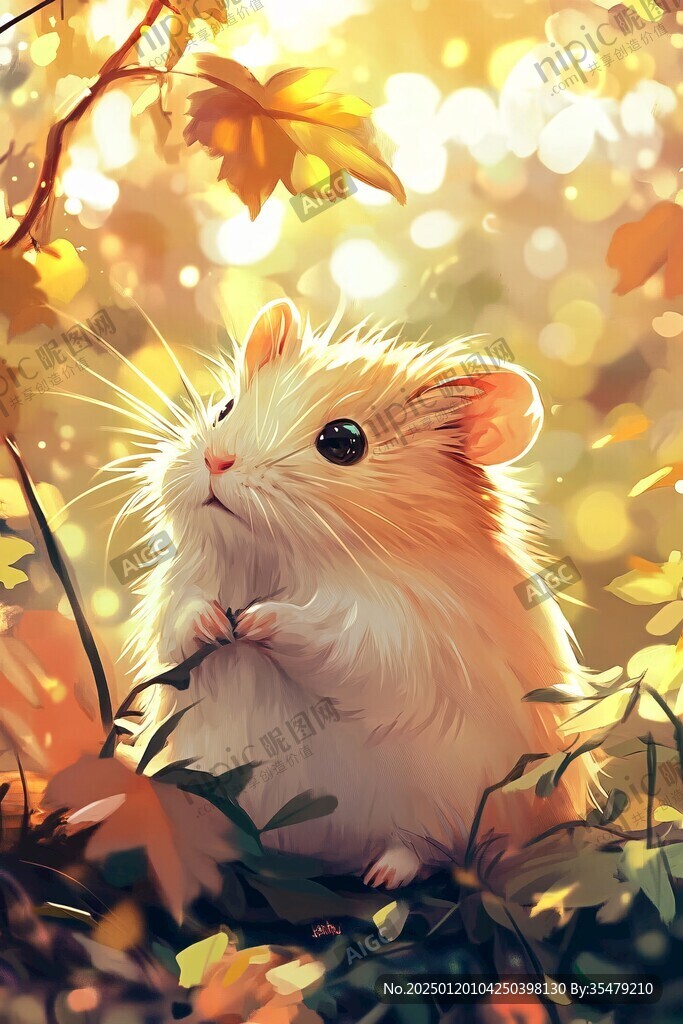 倉鼠插畫