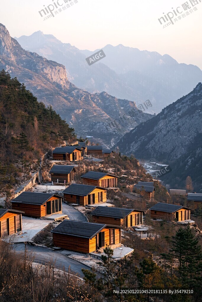 依山而建住宅