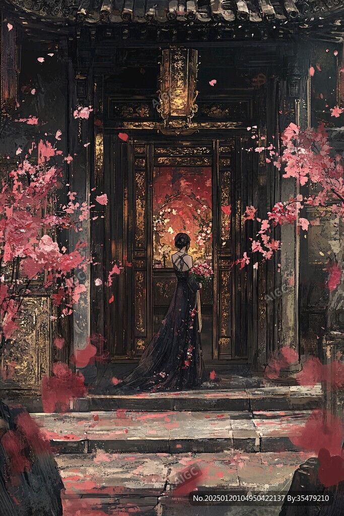 高清古風(fēng)插畫