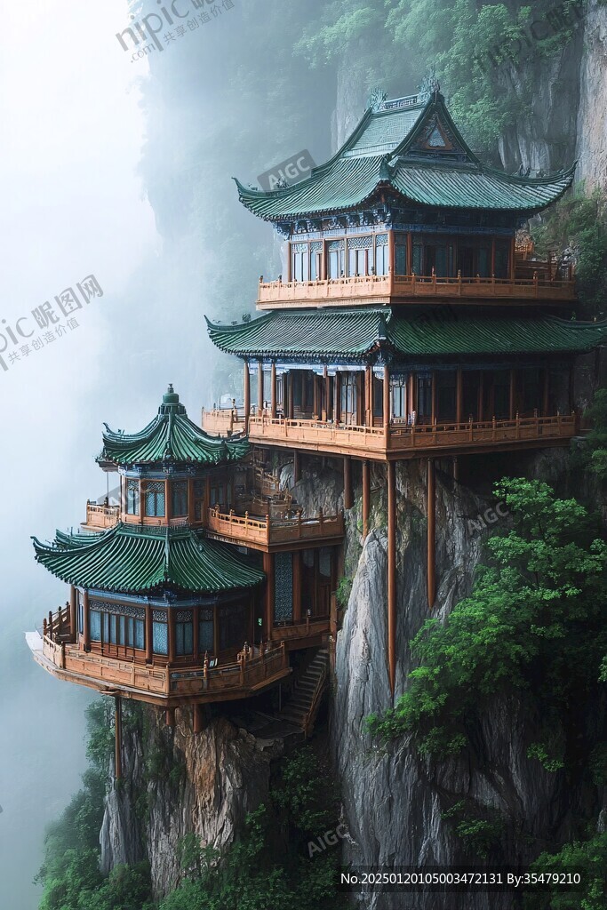 仙境亭臺(tái)樓閣
