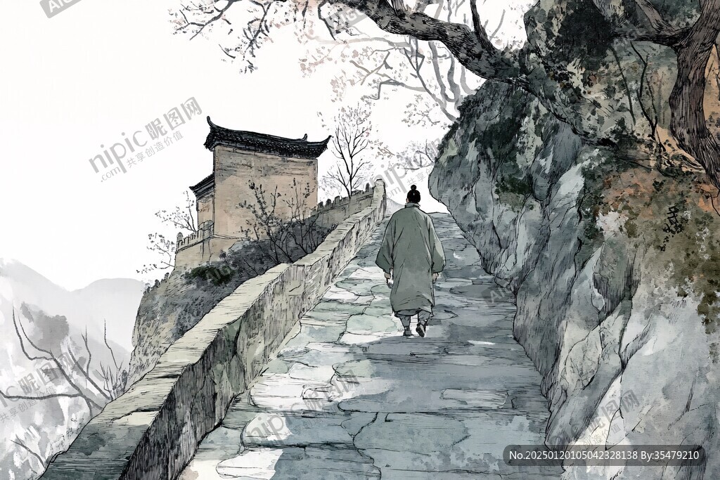 鎮(zhèn)淮樓插畫
