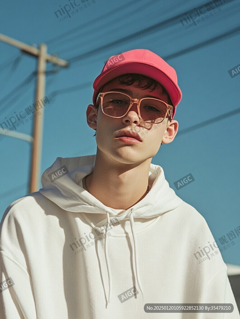 墨鏡陽光男孩