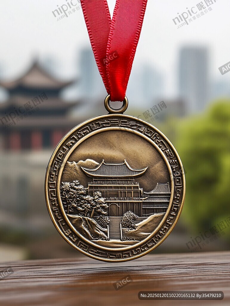 獎牌效果圖