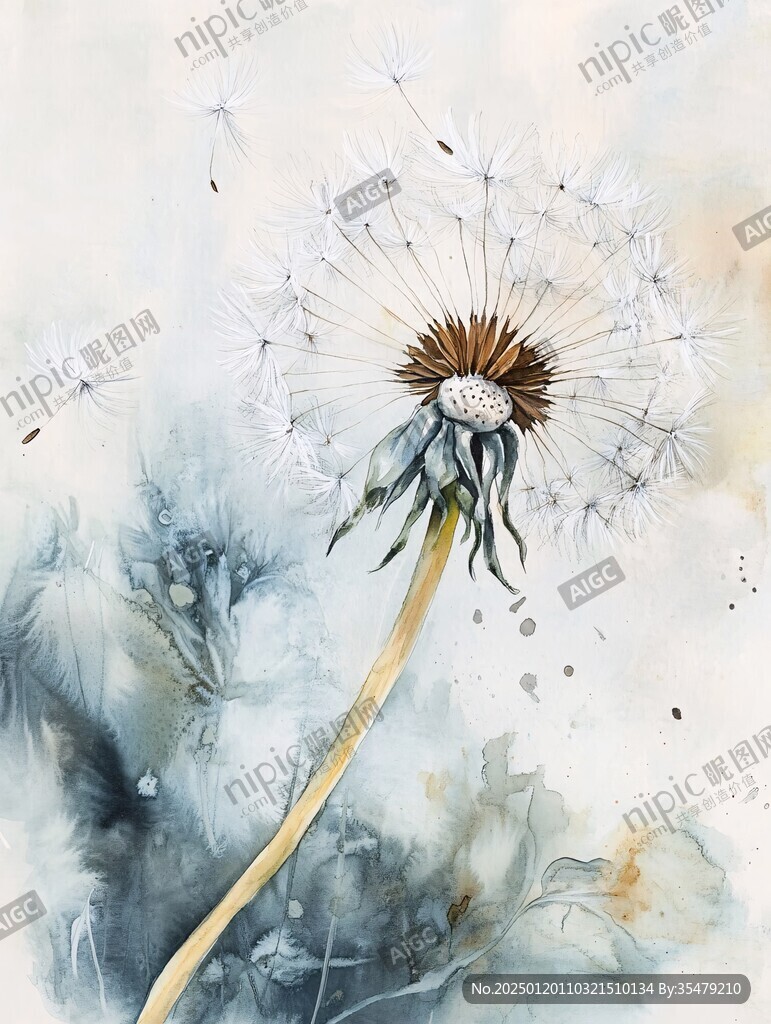 干花插畫