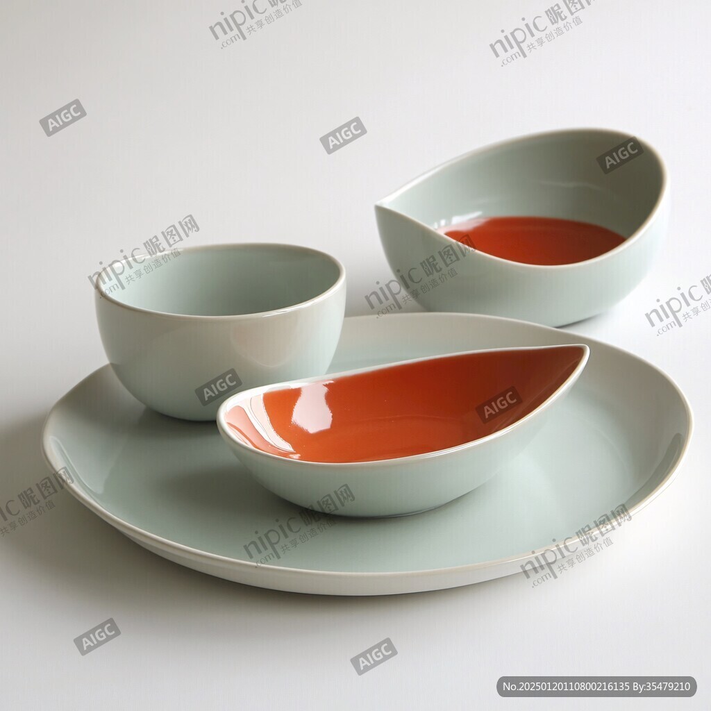 ins風格飯碗甜品盤