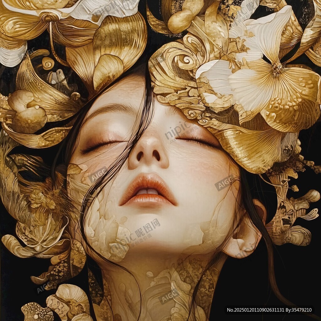 高級感女插畫