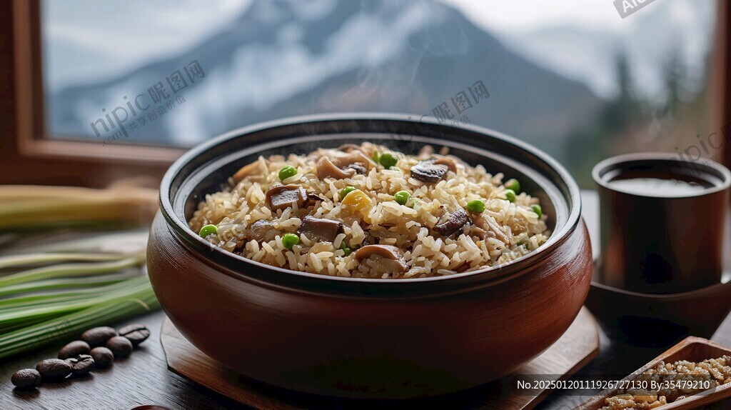 姬松茸飯