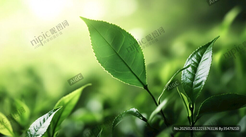 嫩葉綠色壁紙