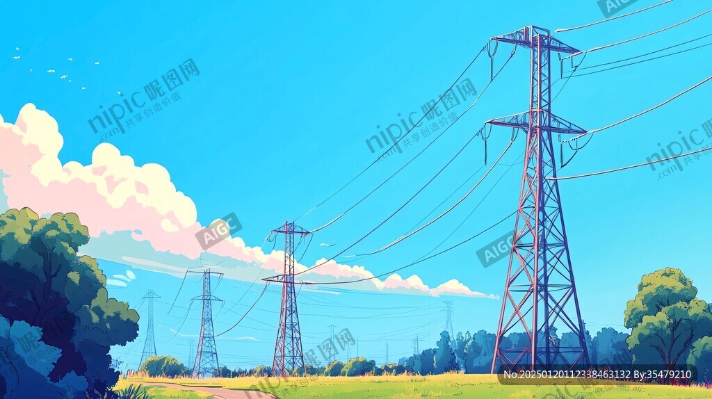 電力局插畫