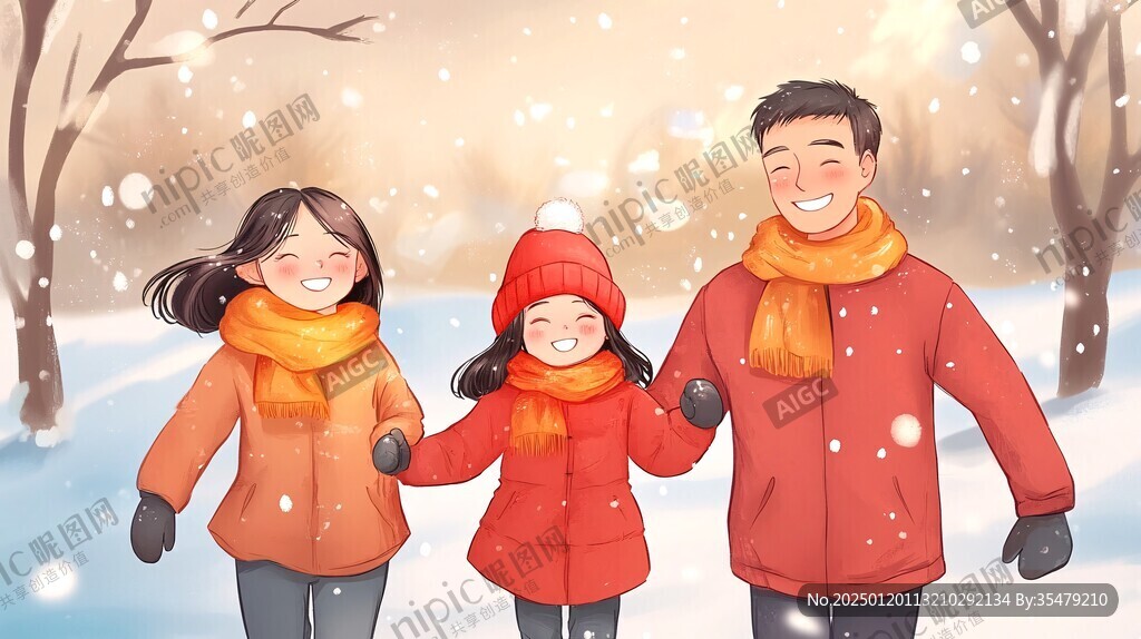 春節(jié)家人團聚過年