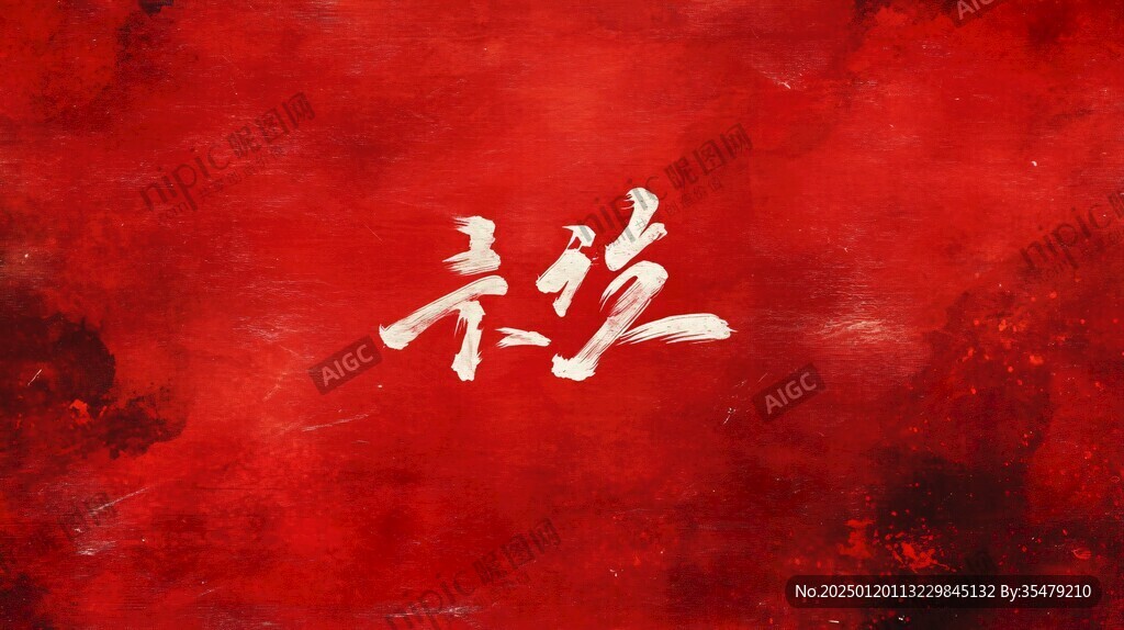 趙字背景圖