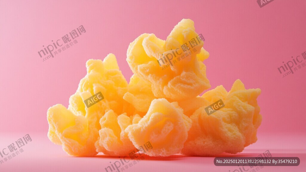 粉色的珊瑚蘑菇
