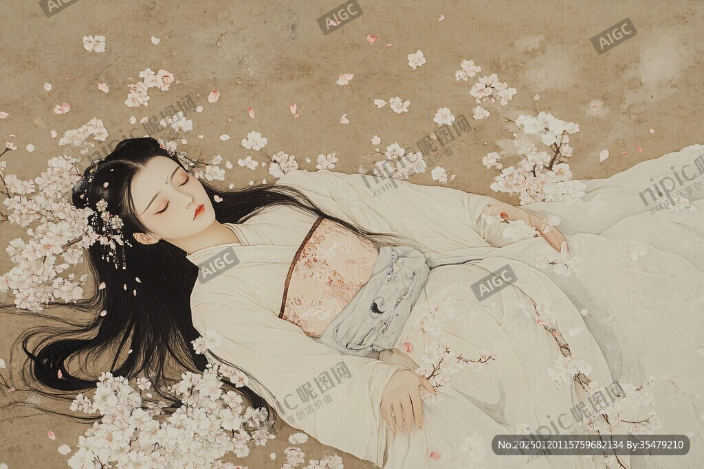 工筆少女