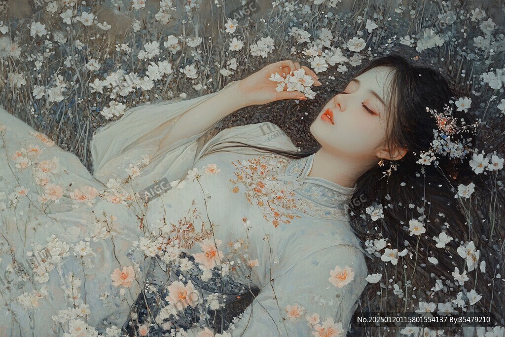 工筆少女