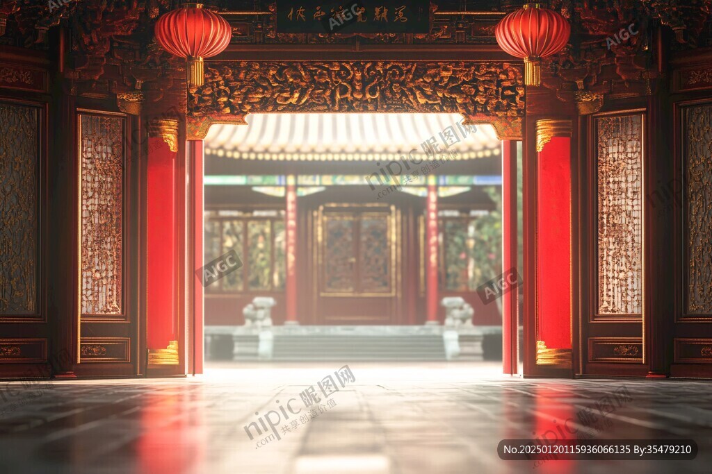 中狀元場景