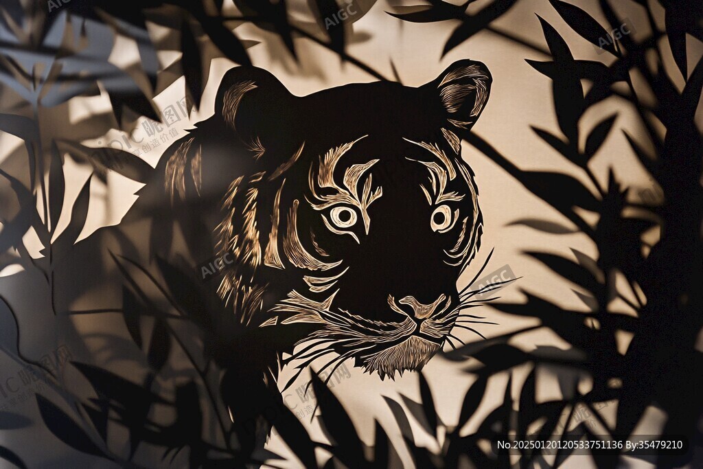 虎系列插畫
