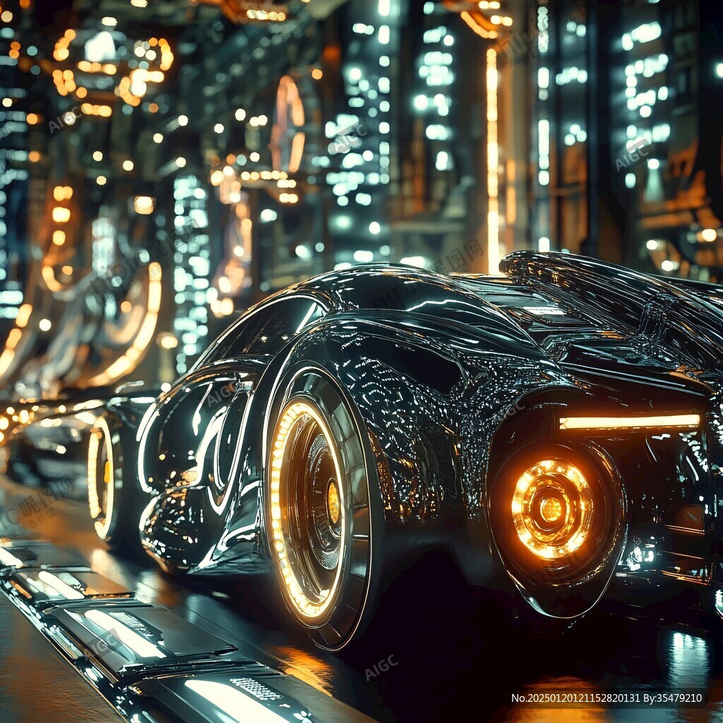 絢麗線(xiàn)條汽車(chē)