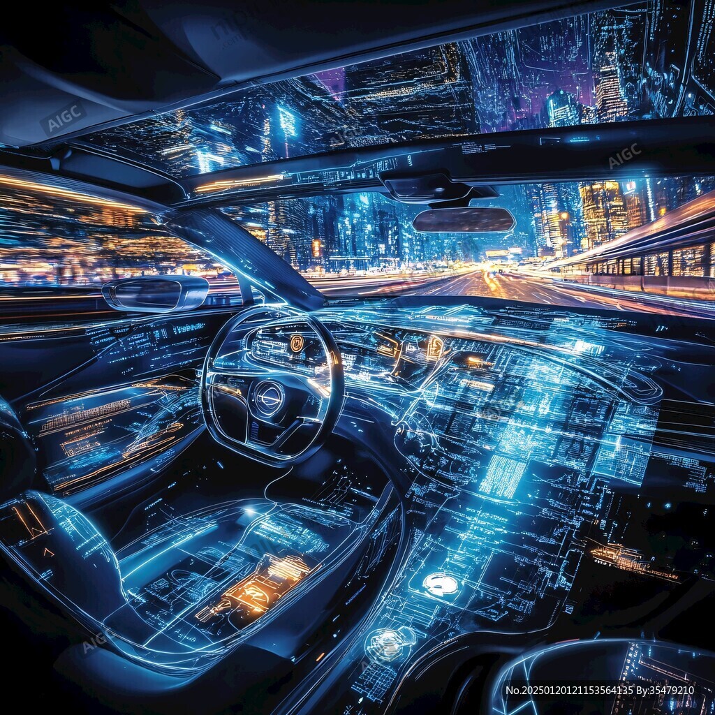 汽車科技背景