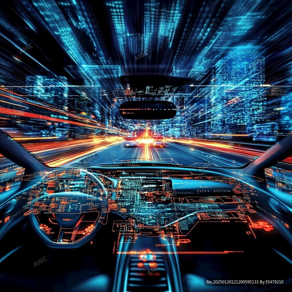汽車科技背景