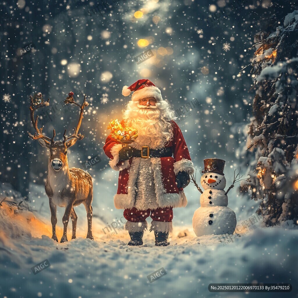 神奇的santa