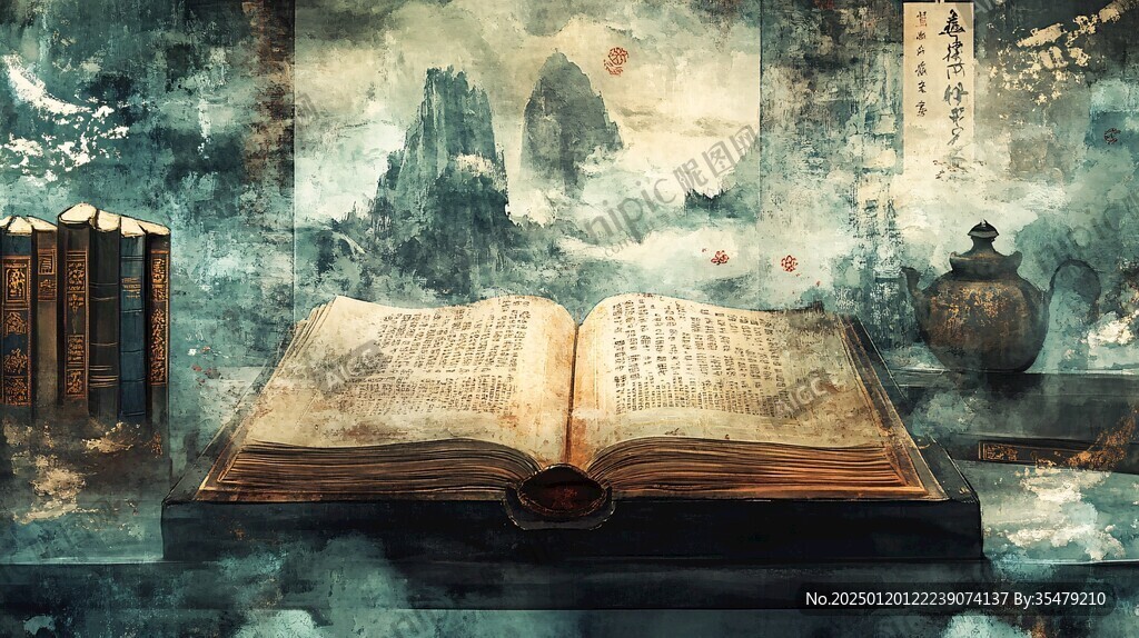古人讀書背景