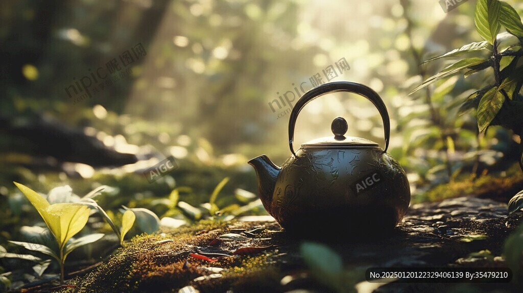 晨光中的茶文化
