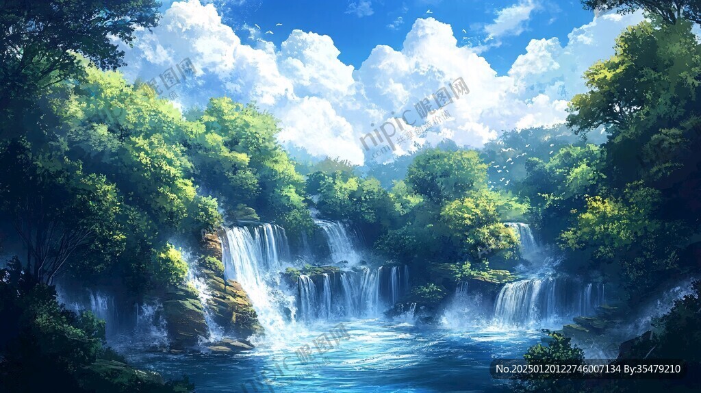 寬屏風景畫