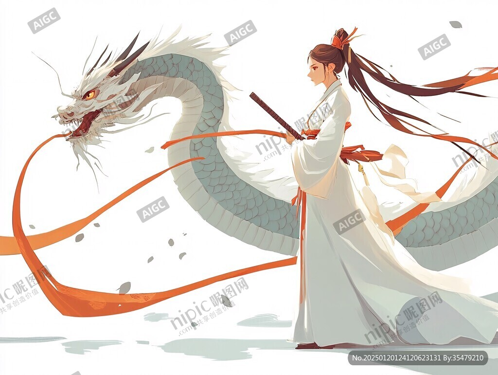 龍年ip插畫