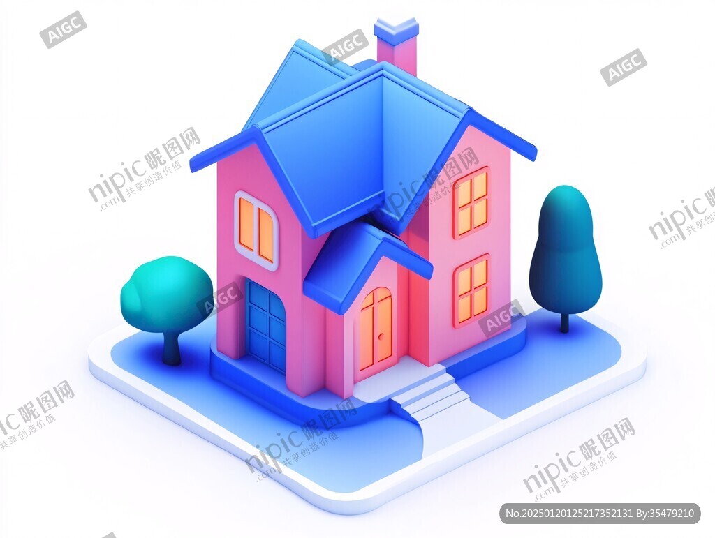 房地產(chǎn)立體素材
