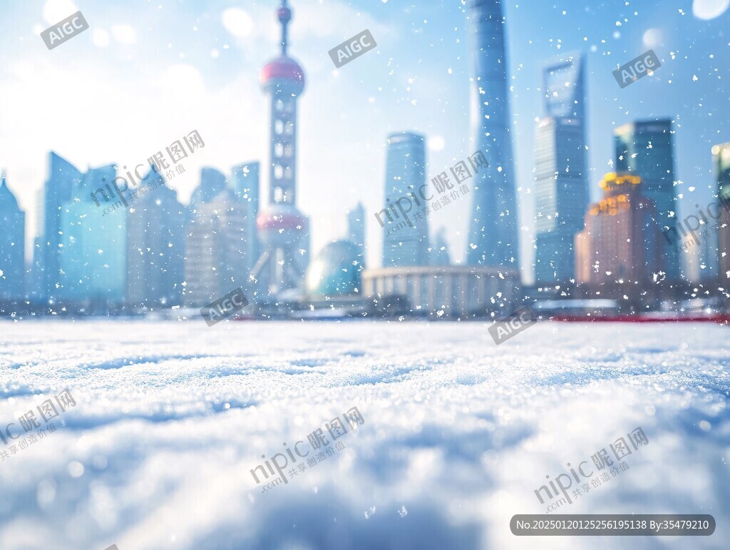 冰雪之城背景