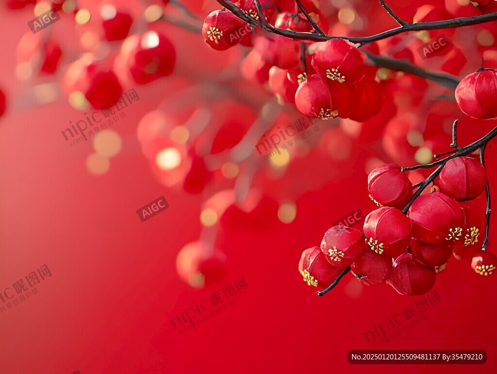 紅色喜慶屏保