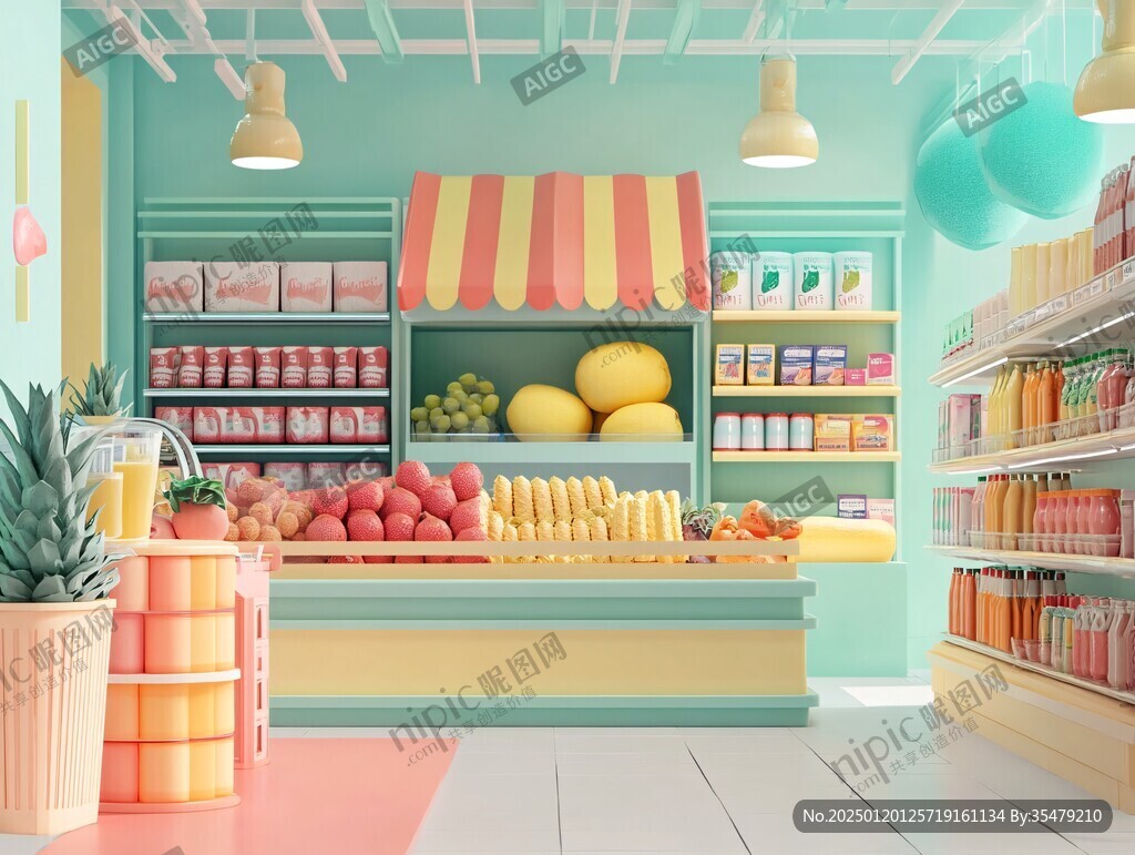 現(xiàn)代水果店