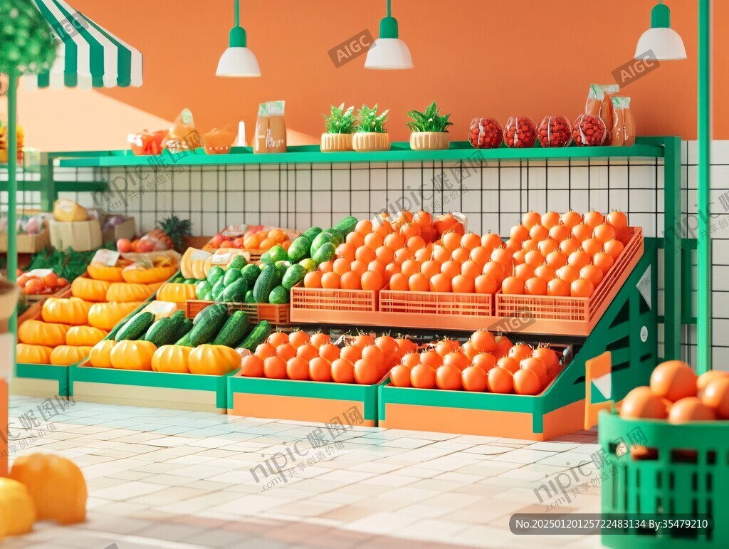 菜場模型
