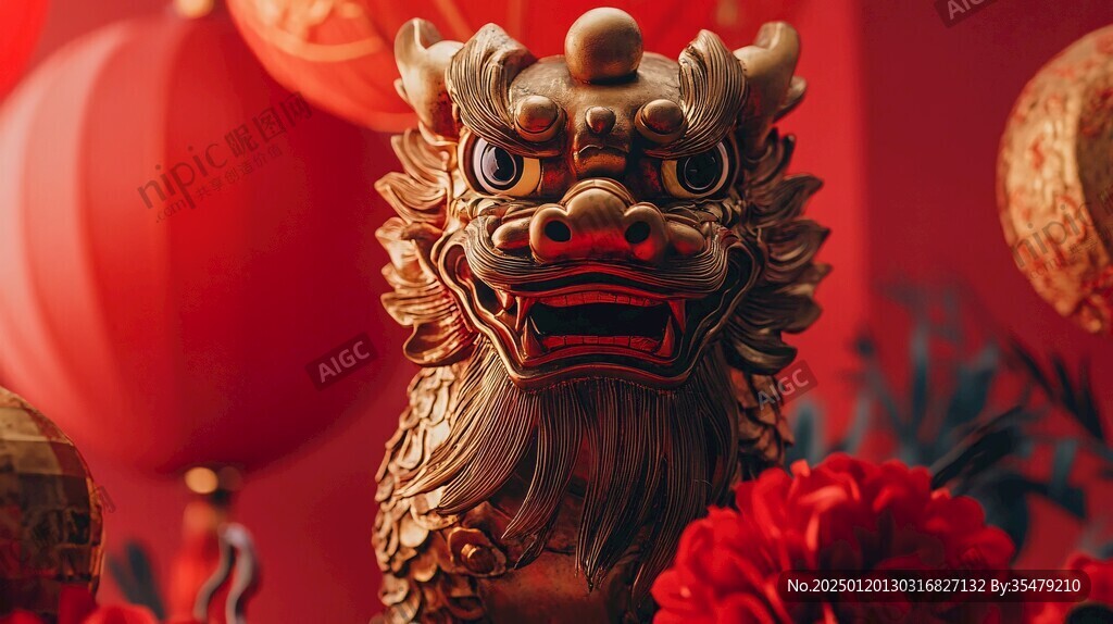 龍年布景陳美設(shè)計(jì)