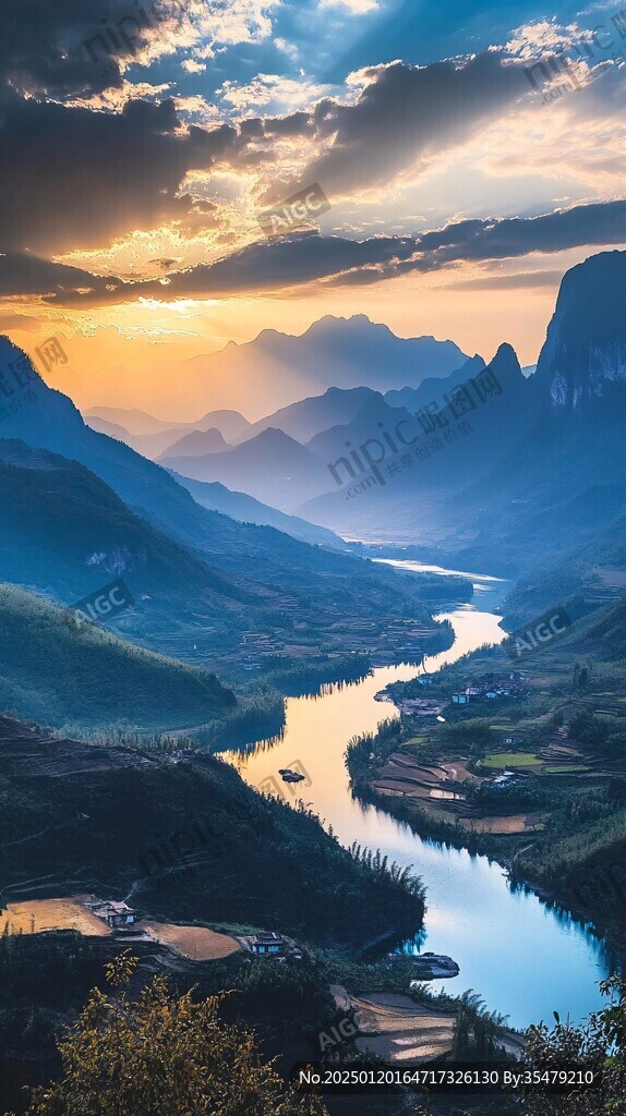 斜陽河