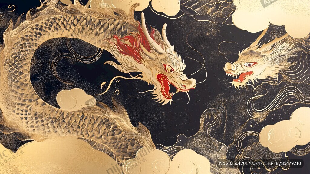 龍年包裝插畫(huà)