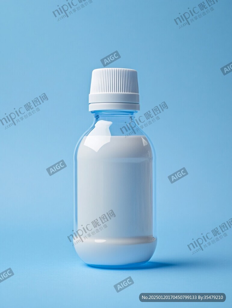 藥瓶白模