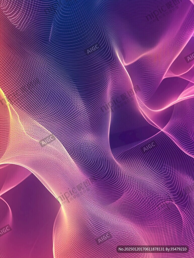 幻彩漸變背景科技背景