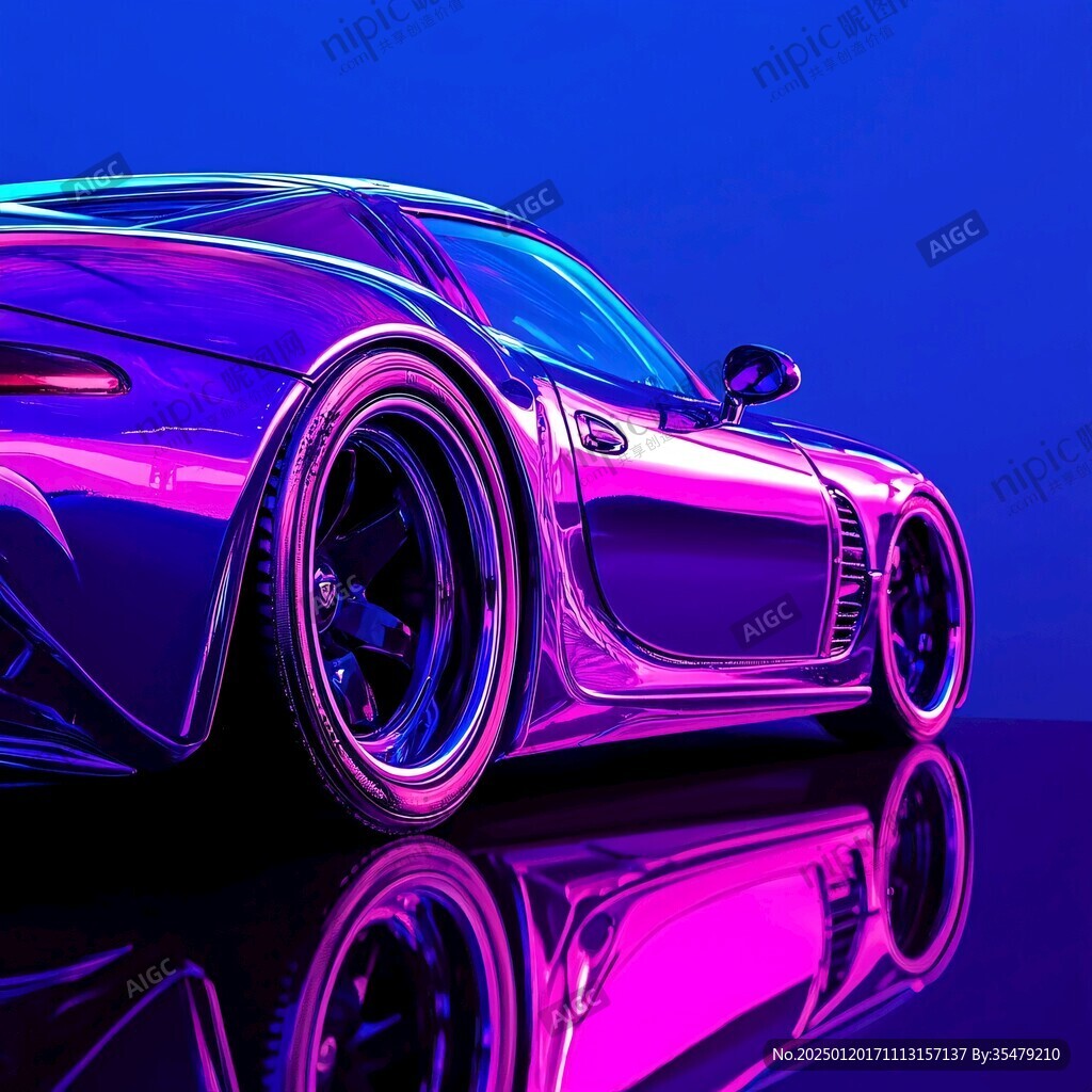 絢麗線條汽車