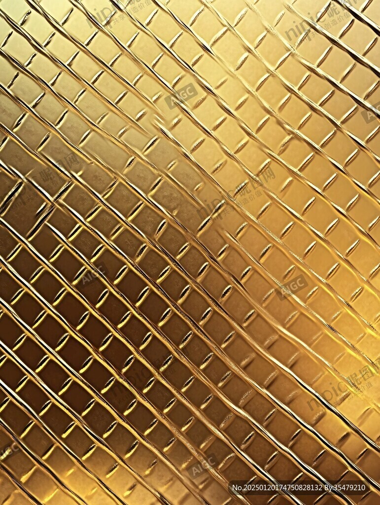 金色玻璃紋理