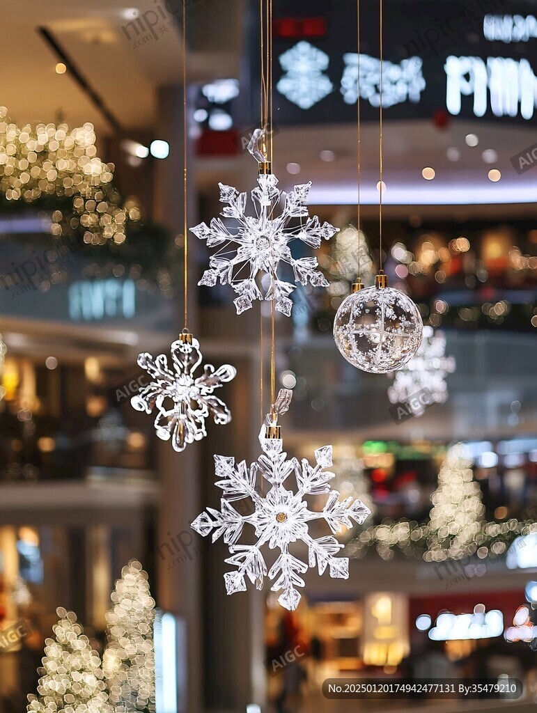 雪花掛件